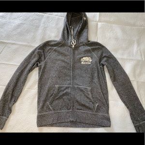 Women’s Salt & Pepper Zip Up Roots Hoodie